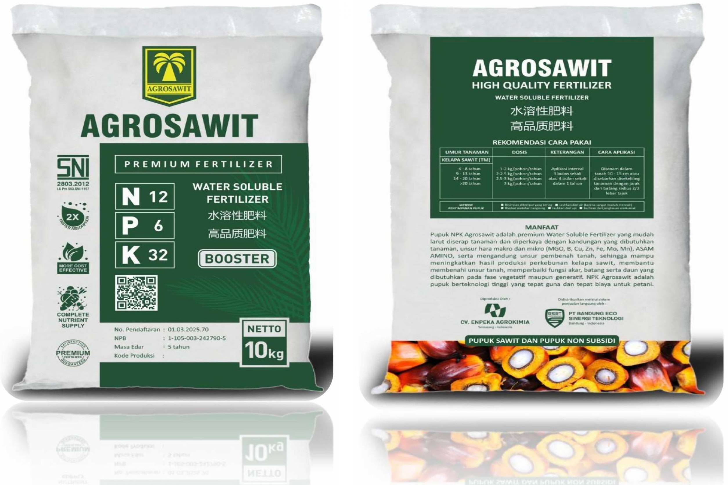 Foto Tandan Buah Segar (TBS) Kelapa Sawit (Bawah produk)